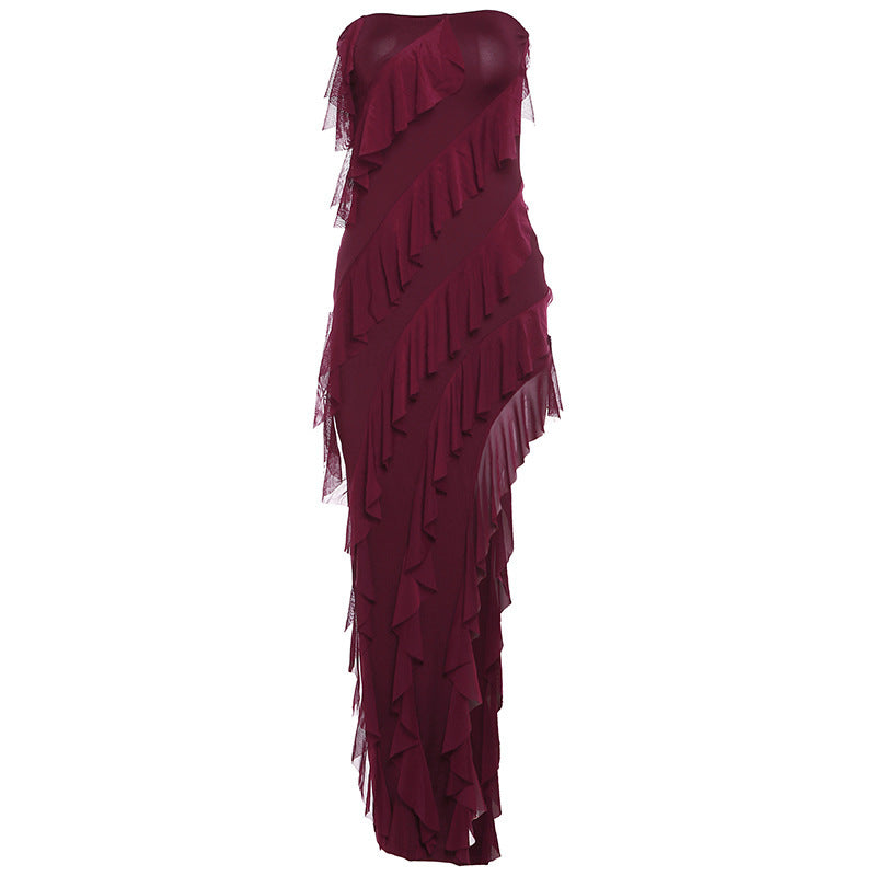 Damesjurk Lang met Hoge Taille – Elegante Look