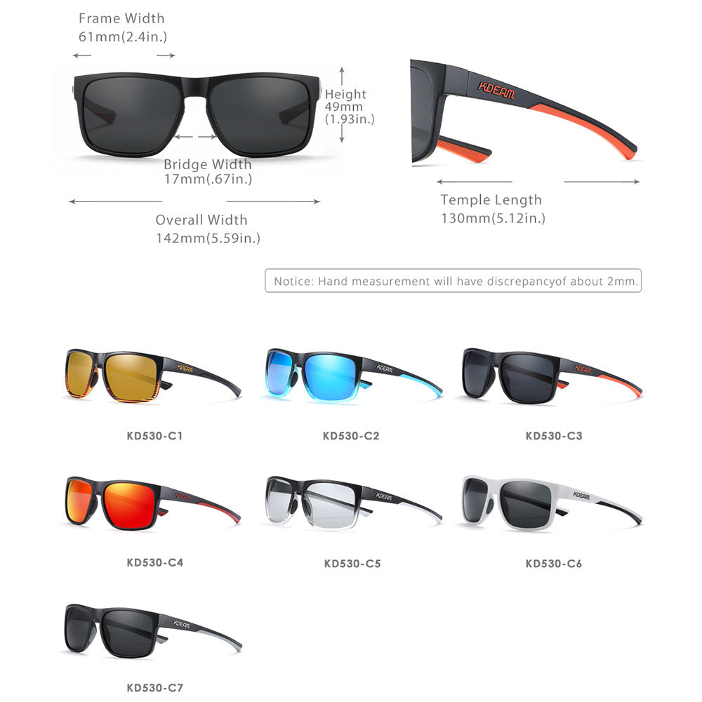 Lichtgewicht Sport Zonnebril – Gepolariseerd - Unisex