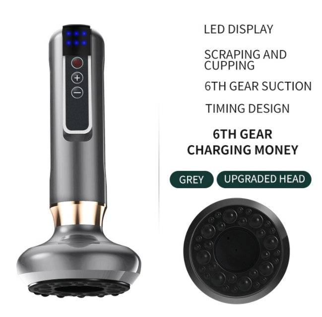 Elektrische Cupping Stimulator Vacuüm Zuignap