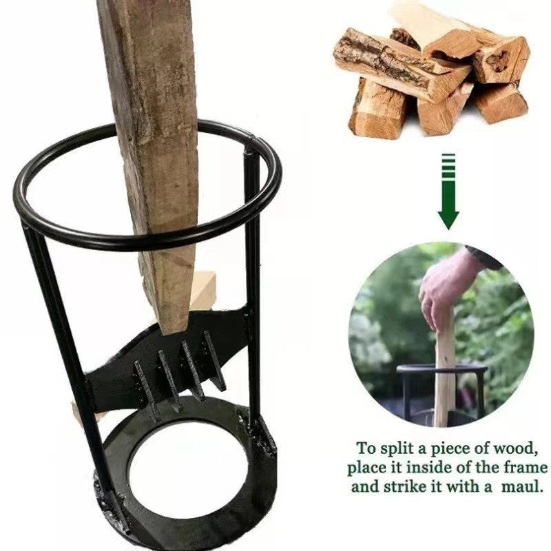 Metalen Houtklover - Easy-splitter - Ideaal voor Haardhout