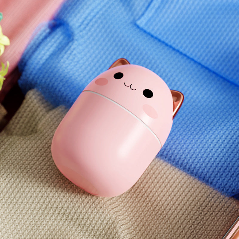 Kat Design Luchtbevochtiger – Stille USB Aroma Diffuser met LED & Koele Mist