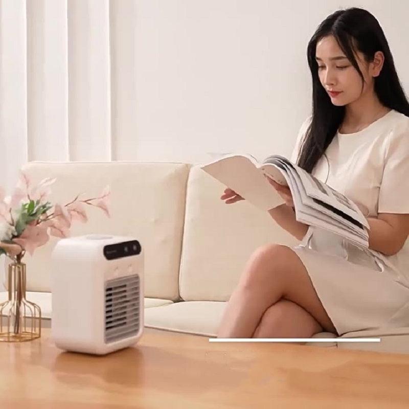 Draagbare Airco Ventilator met Waterkoeling