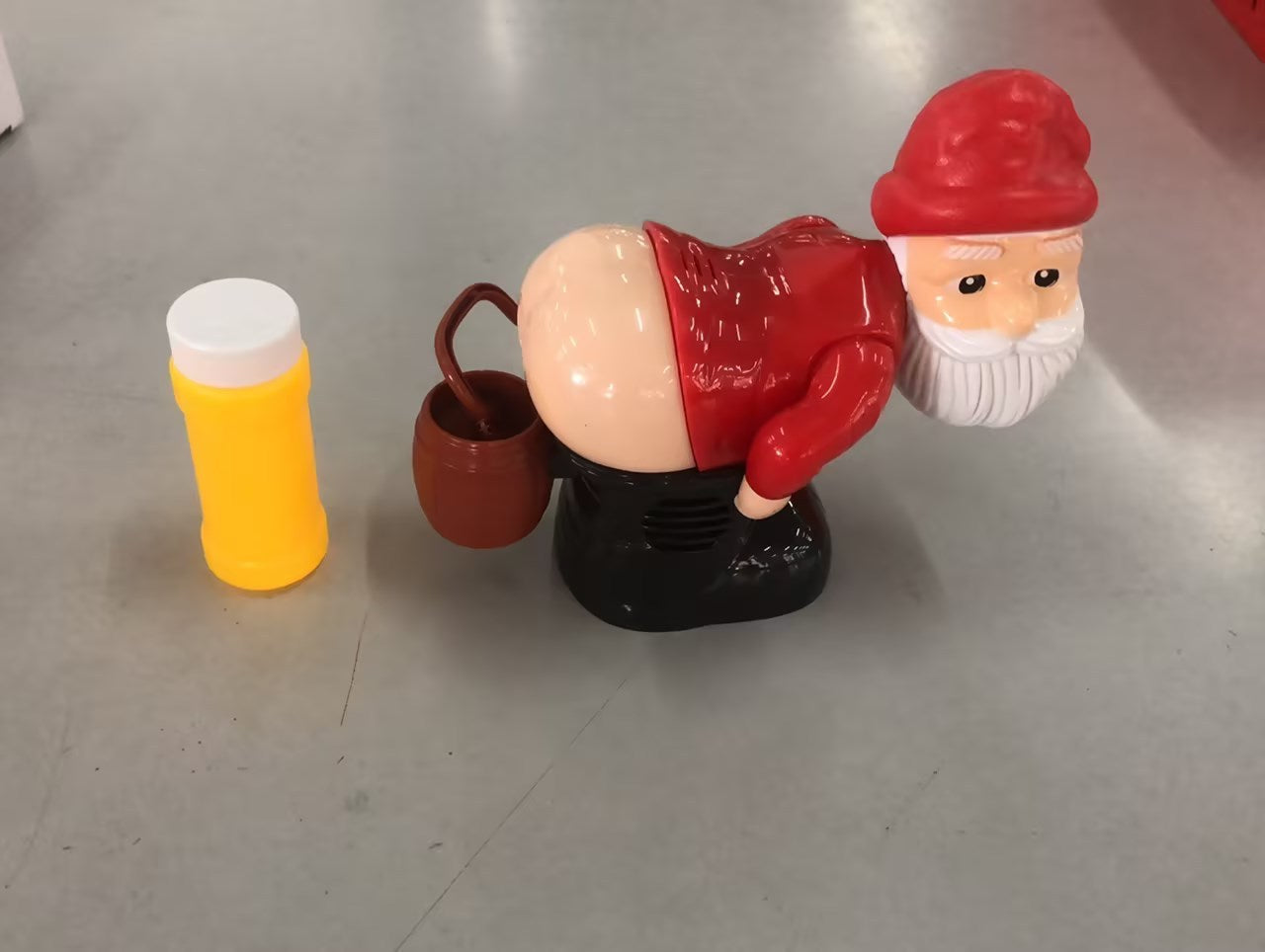 Elektrische Kerstman Bellenblaasmachine – Met Muziek, Licht & Bubbels
