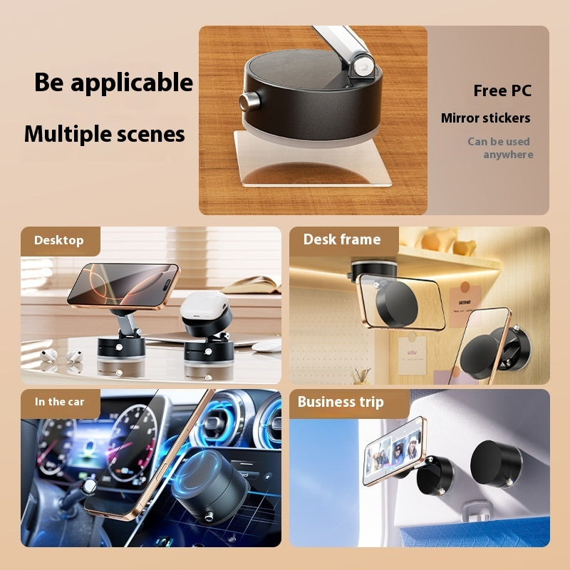Magnetische Telefoonhouder Auto – Opvouwbaar met Zuignap & Handsfree Navigatie
