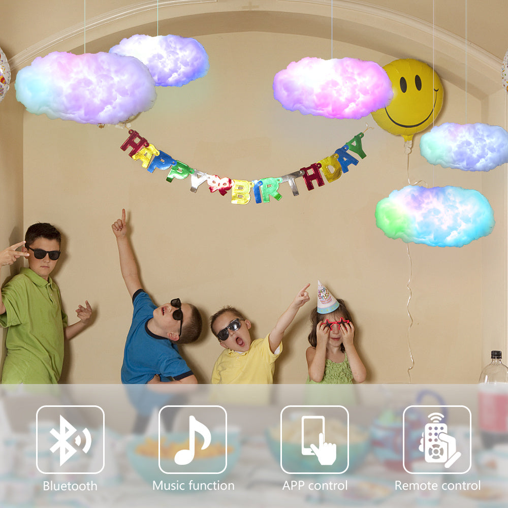 USB Cloud Light – RGBIC Sfeerverlichting met App Control & Muzieksynchronisatie
