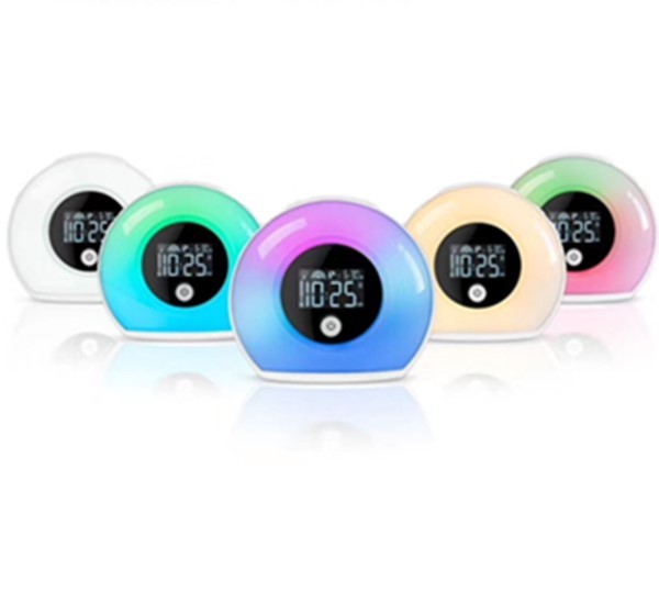 Bluetooth Wekker Met Licht & Speaker – LCD Display