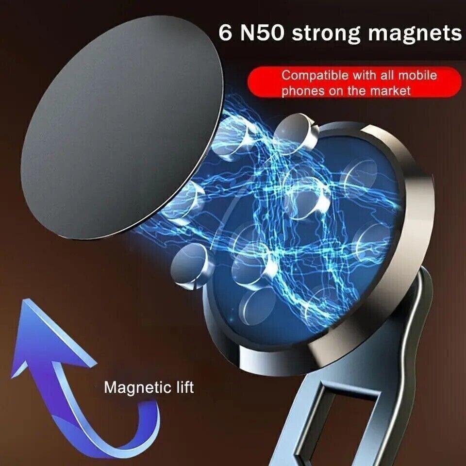 Magnetische Auto Telefoonhouder – Verstelbaar & Sterk