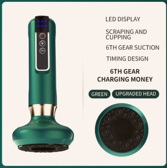 Elektrische Cupping Stimulator Vacuüm Zuignap