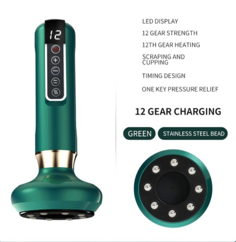 Elektrische Cupping Stimulator Vacuüm Zuignap