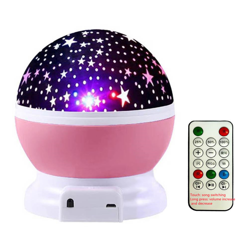 Muzikale Sterrenhemel Projector Lamp