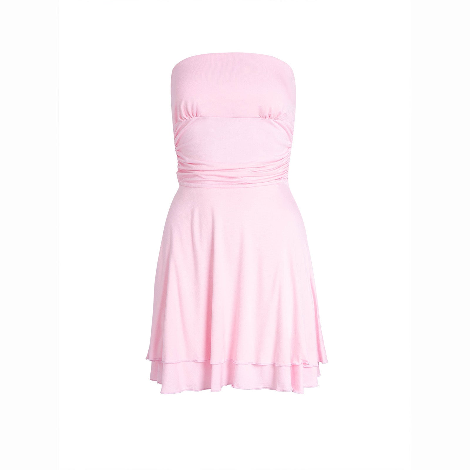 Dames Stijlvolle Mini Jurk – Glanzend & Comfortabel
