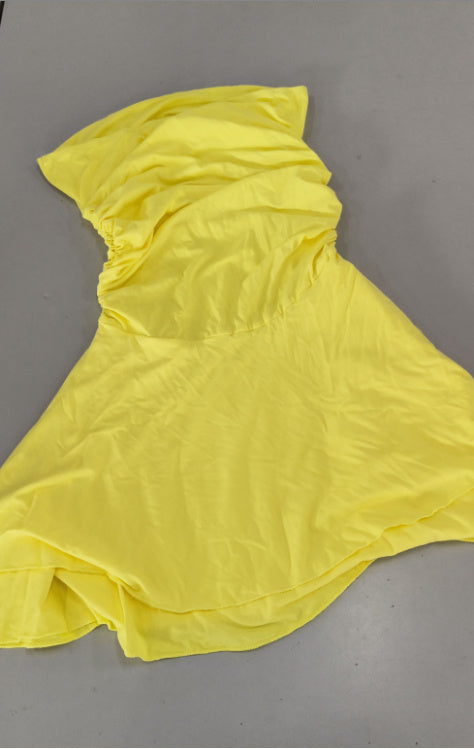 Dames Stijlvolle Mini Jurk – Glanzend & Comfortabel