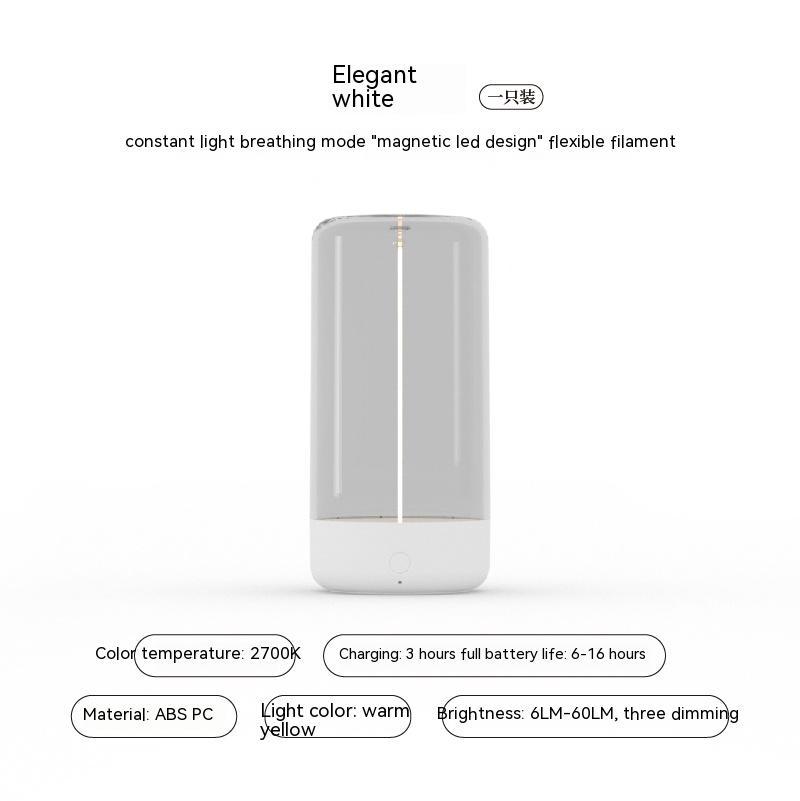 Nieuw type LED-kampeerlamp - oplaadbare draagbare nachtlamp