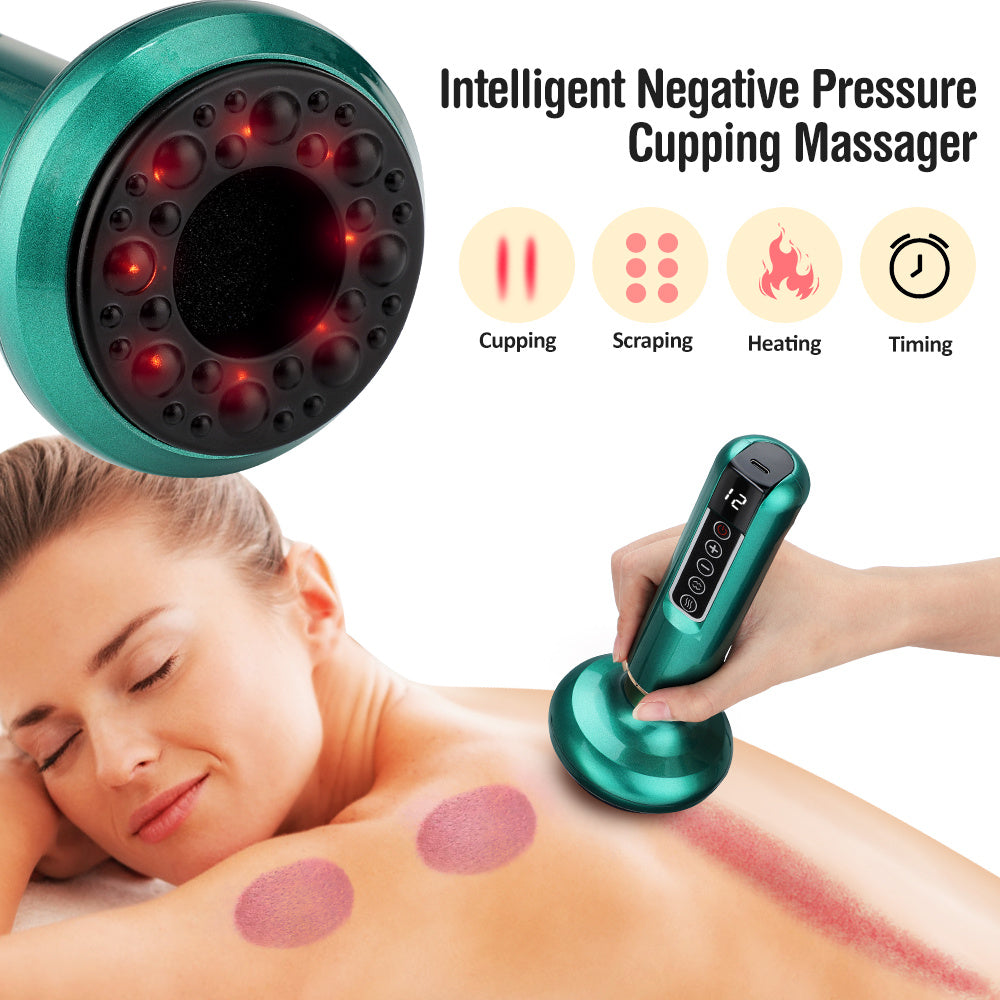 Elektrische Cupping Stimulator Vacuüm Zuignap