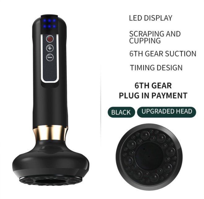 Elektrische Cupping Stimulator Vacuüm Zuignap