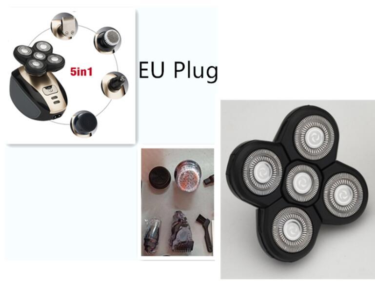 Waterdicht Elektrisch Scheerapparaat – 5-in-1 Gezicht & Lichaam - USB-Oplaadbaar