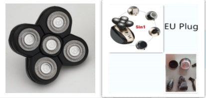 Waterdicht Elektrisch Scheerapparaat – 5-in-1 Gezicht & Lichaam - USB-Oplaadbaar