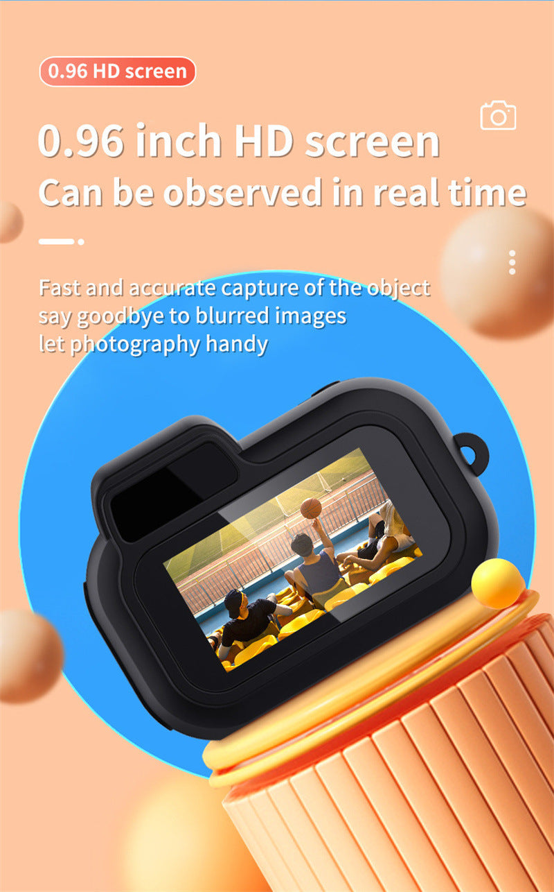Compacte Mini Camera - 1080P HD met Scherm & SD Support