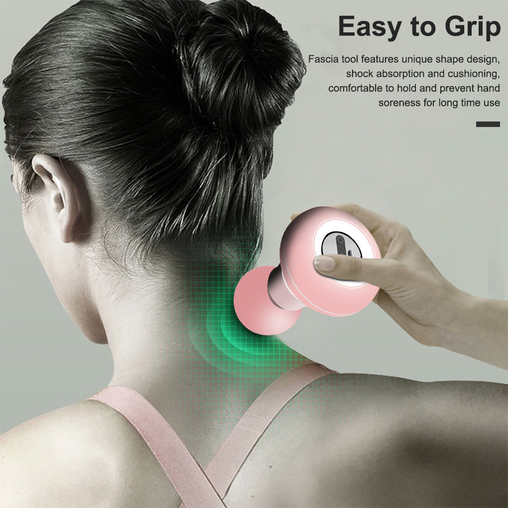 Mini Massage Gun – Draagbare Spier- en Fascia Massager voor Nek & Rug