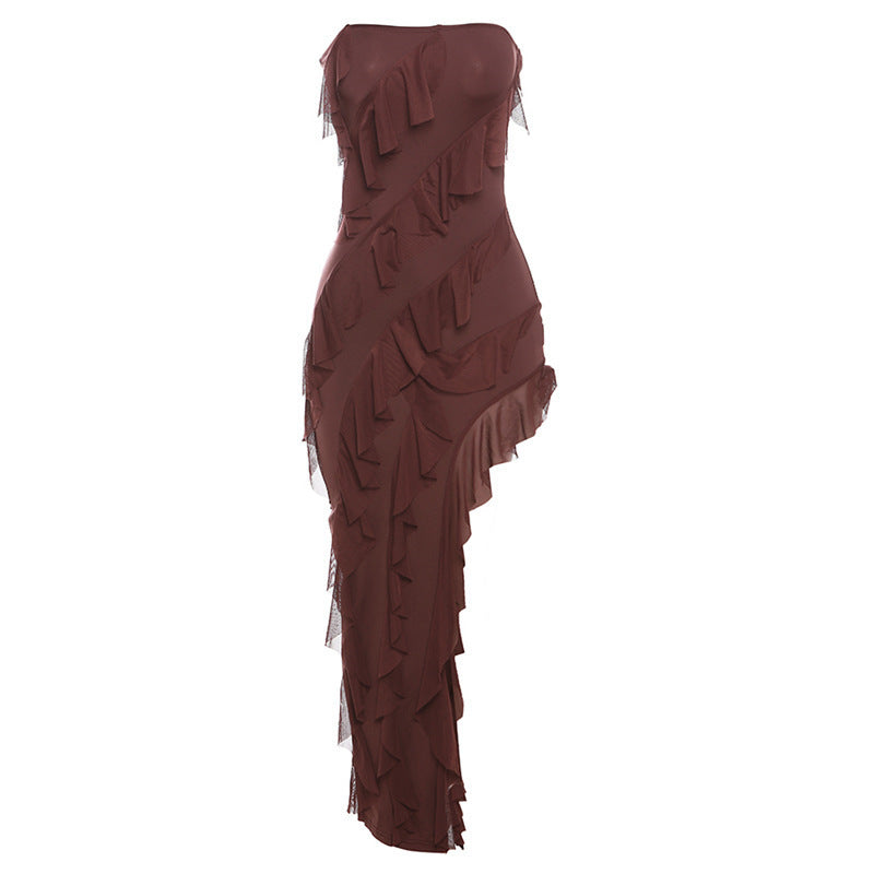 Damesjurk Lang met Hoge Taille – Elegante Look