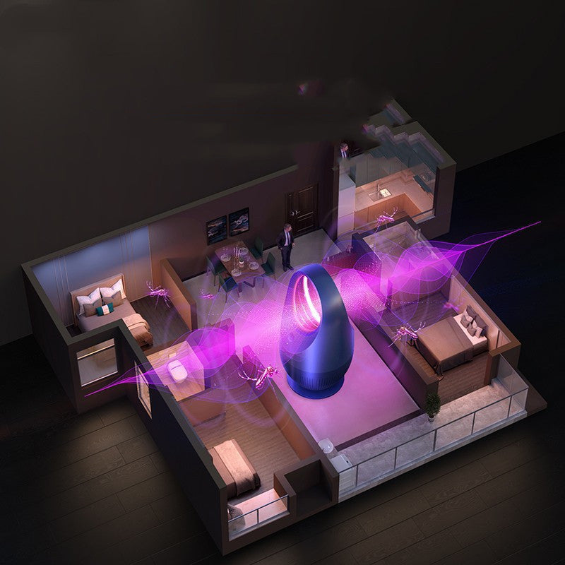 Innovatieve Muggenlamp – Stil en Krachtig met 20 Turbofans