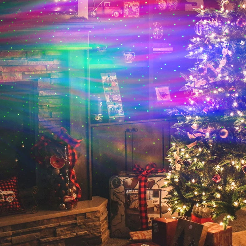 Aurora Galaxy Projector – LED Sterrenhemel & Maanlamp voor Slaapkamer