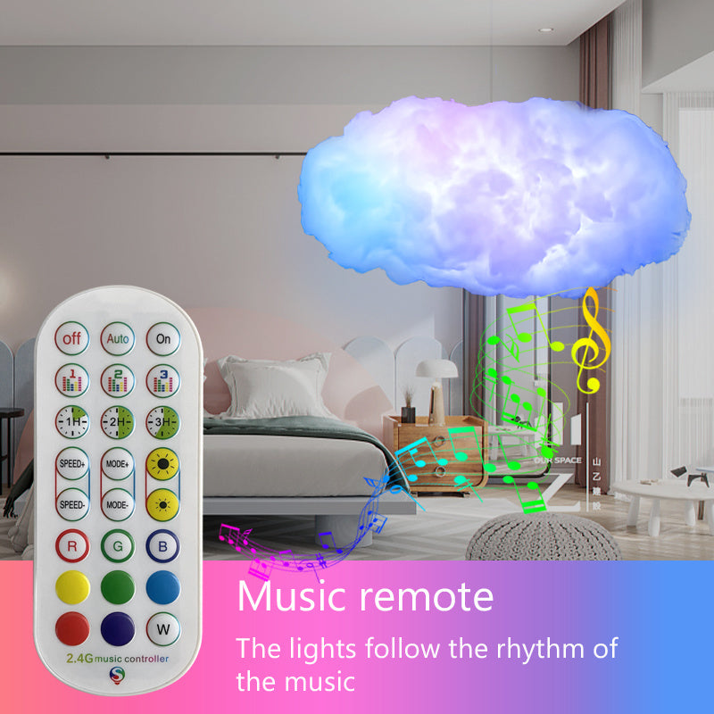 USB Cloud Light – RGBIC Sfeerverlichting met App Control & Muzieksynchronisatie