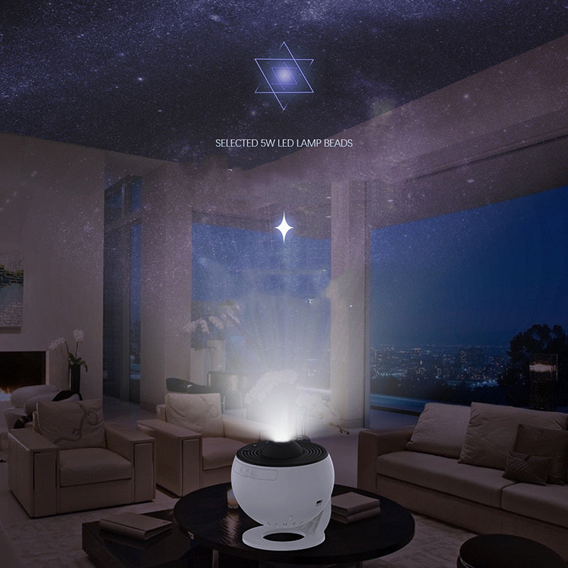 12-in-1 Planetarium Projector – Galaxy Beamer met 360° Rotatie & Films