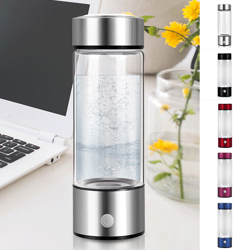 Waterfles met Waterstofverrijking – Borosilicaatglas