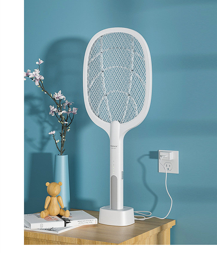 Elektrische Muggenmepper met Oplaadstation – 3000V
