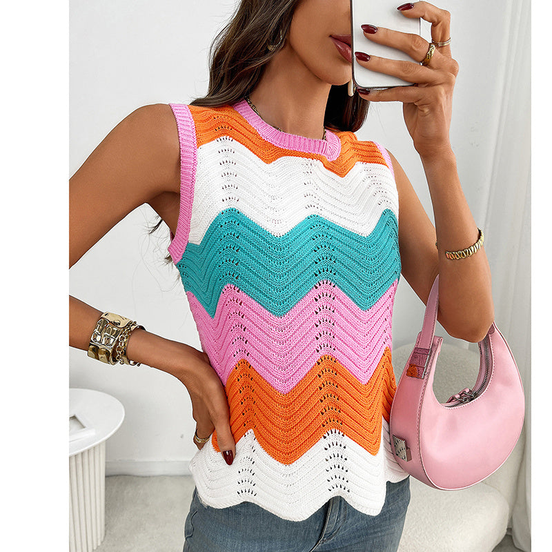 Dames Gebreide Top – Trendy pasvorm