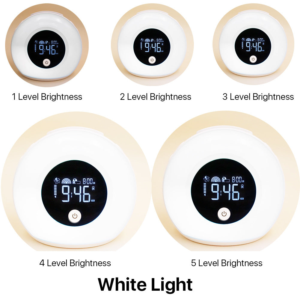 Bluetooth Wekker Met Licht & Speaker – LCD Display