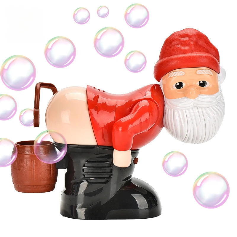 Elektrische Kerstman Bellenblaasmachine – Met Muziek, Licht & Bubbels