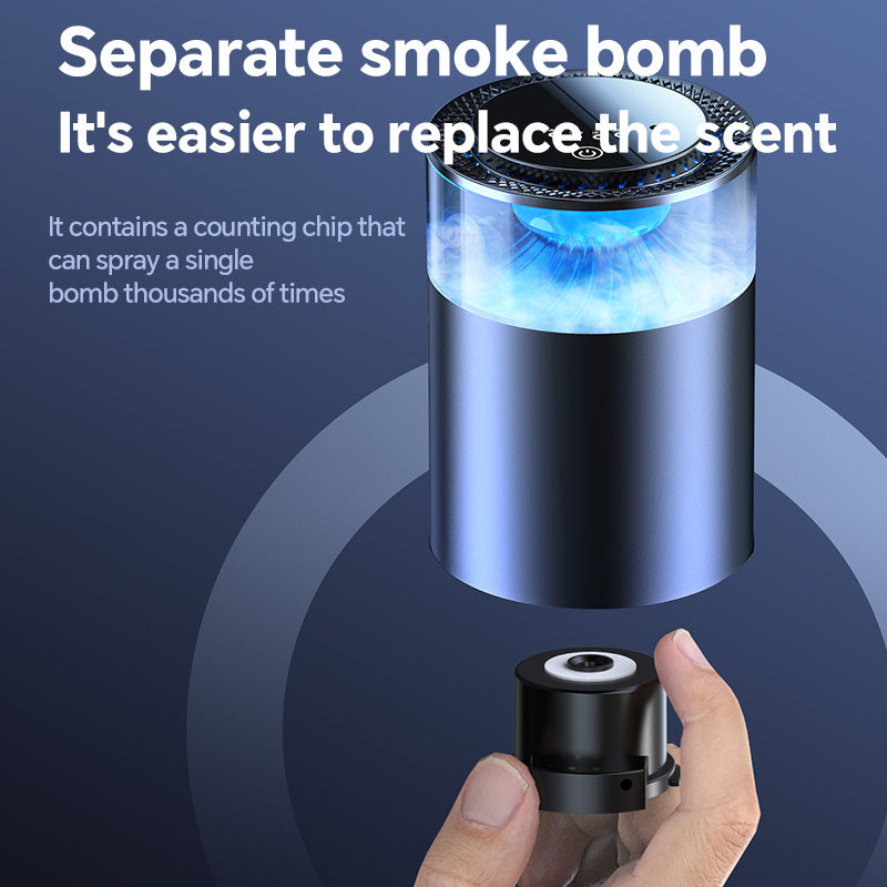 Draagbare Cloud Mist Aromatherapie Diffuser – Auto Luchtverfrisser met LED