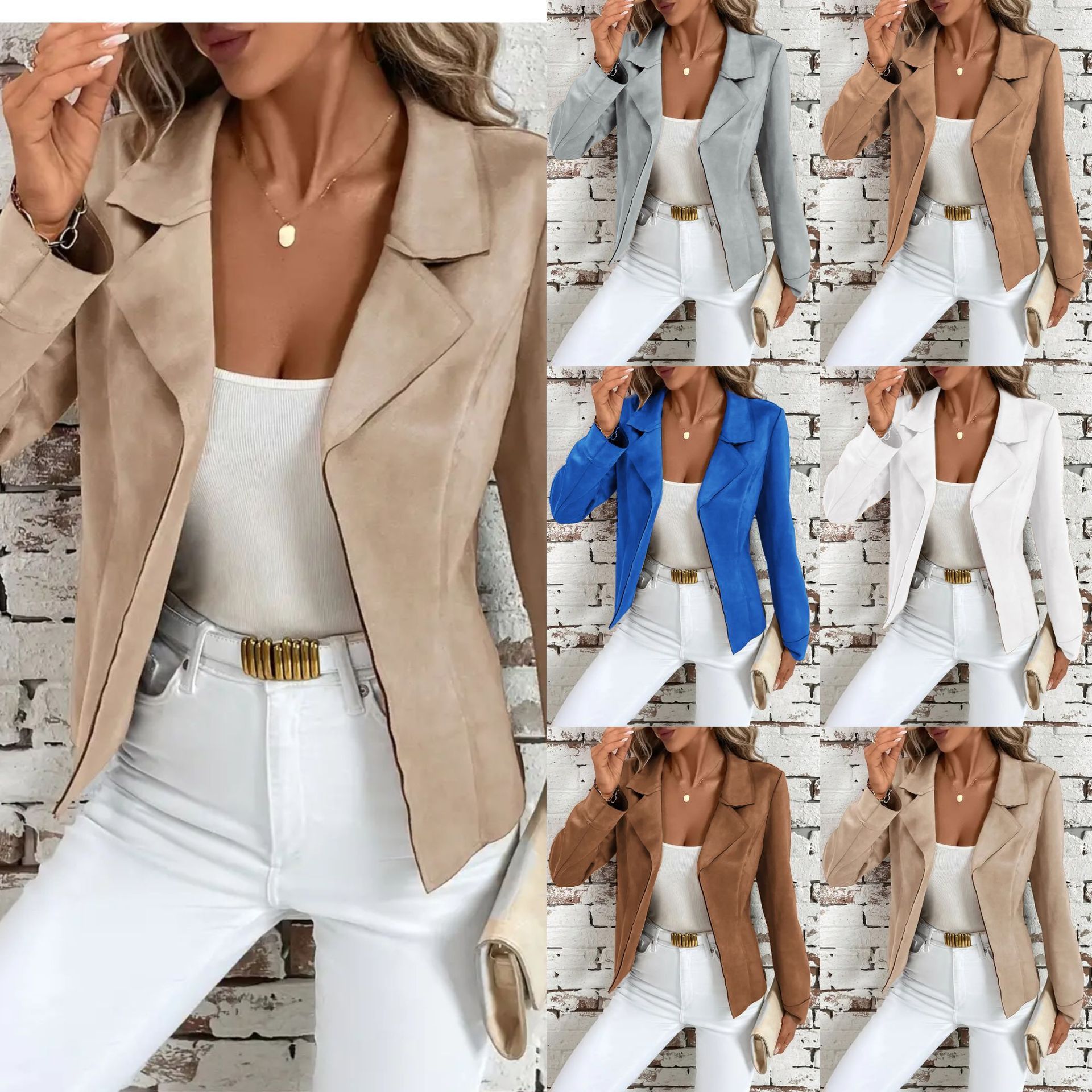 Dames Getailleerde Blazer – Zakelijk & Casual