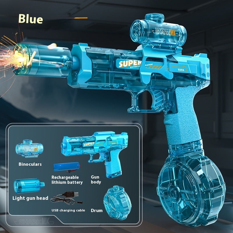 LED Waterpistool met Recoil & Oplaadbare Batterij – Automatische Waterpistool