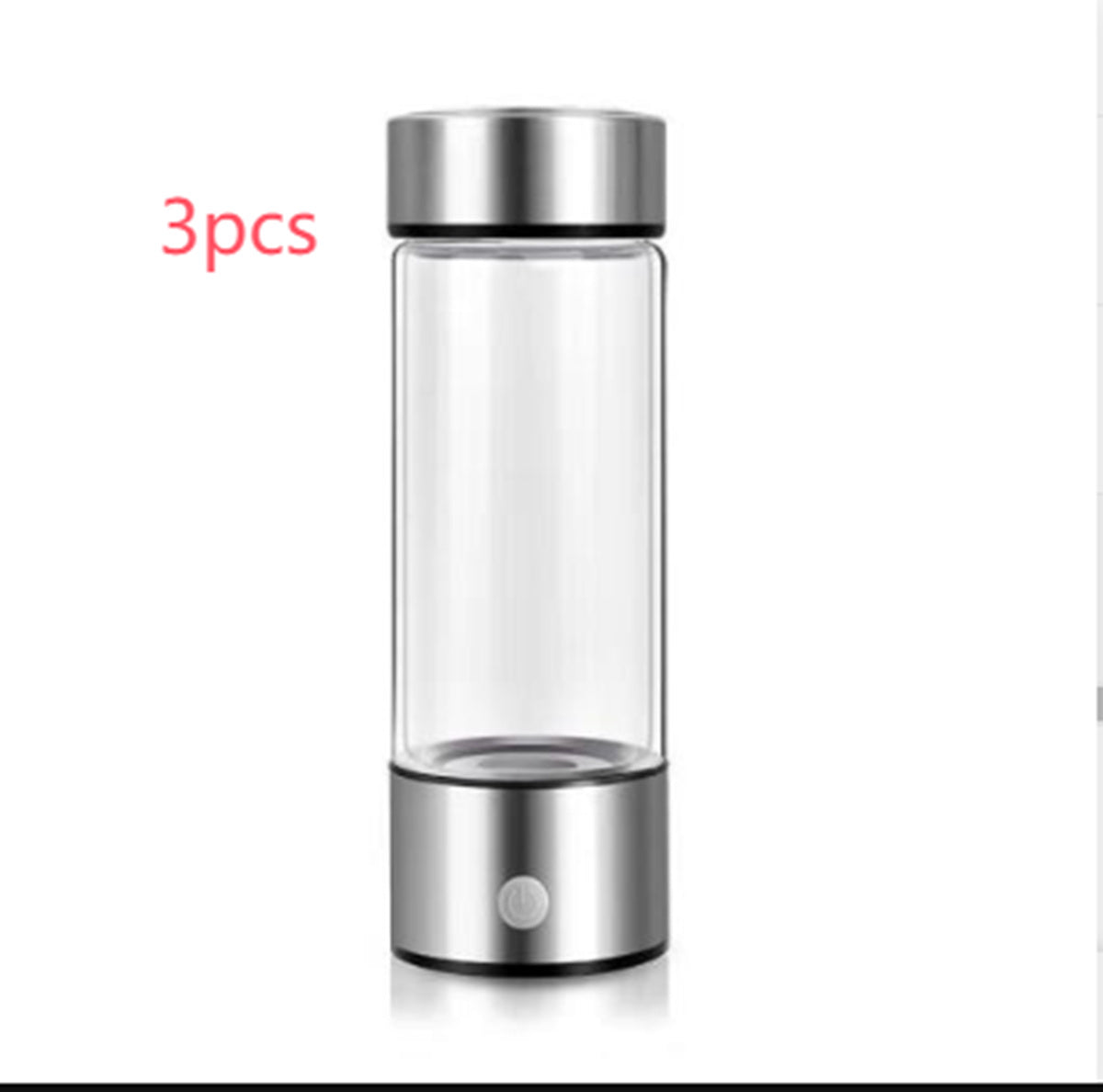 Waterfles met Waterstofverrijking – Borosilicaatglas