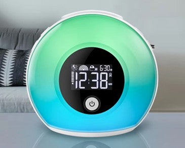Bluetooth Wekker Met Licht & Speaker – LCD Display