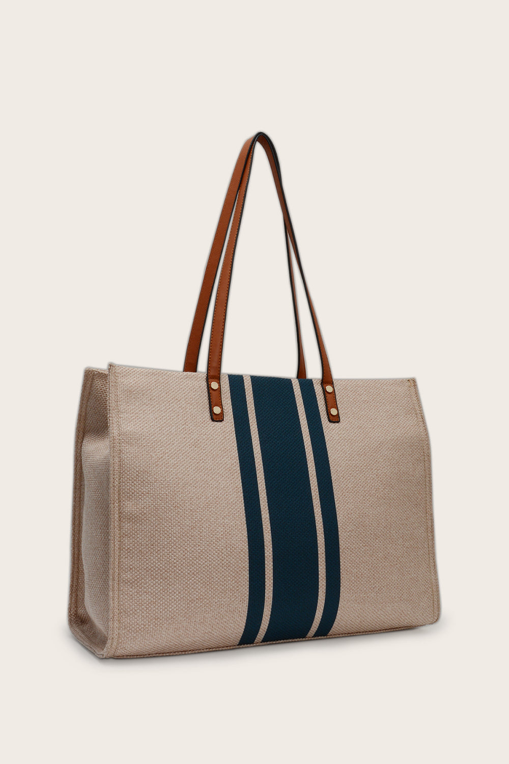 Gestreepte Tote Bag