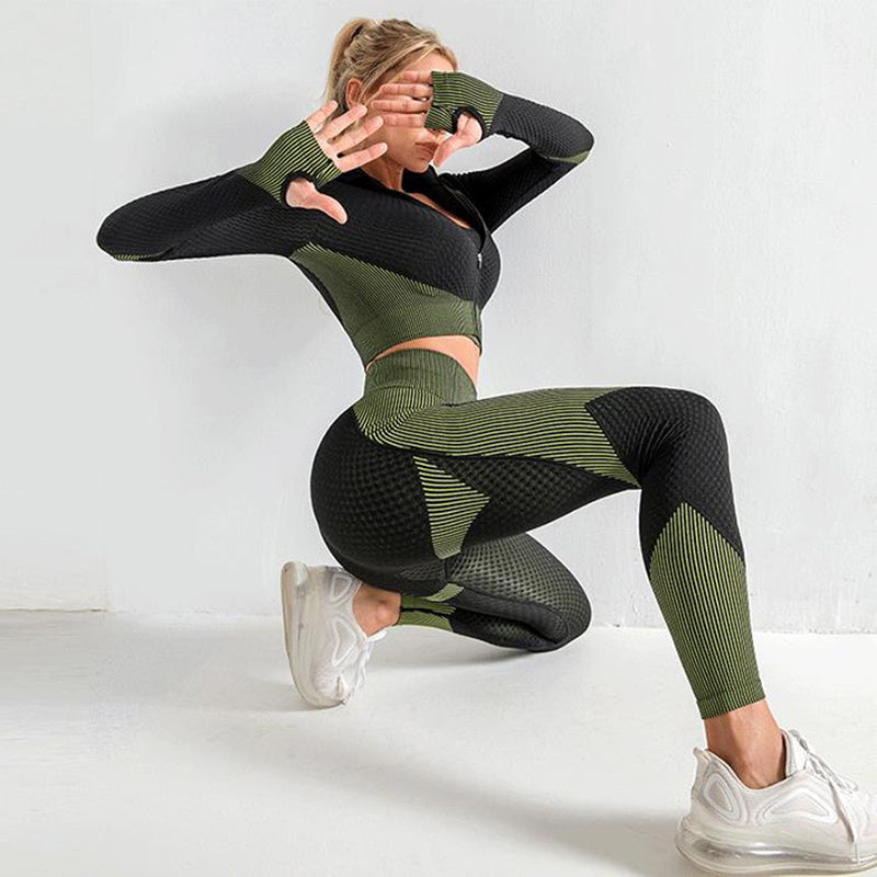 Dames Modieuze Sportset - Sneldrogend, Ademend & Comfortabel