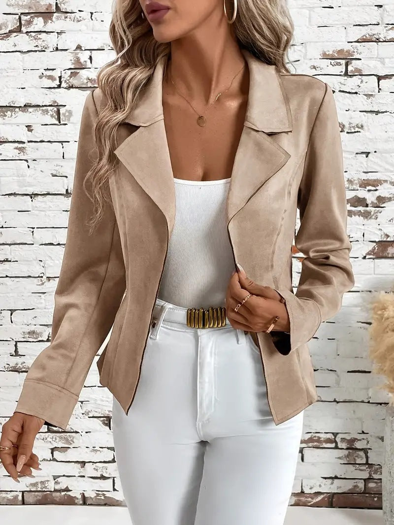 Dames Getailleerde Blazer – Zakelijk & Casual