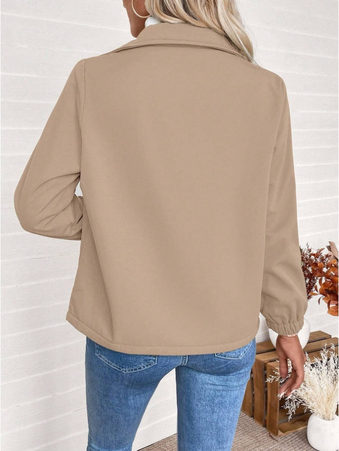 Dames Gevoerde Cardigan – Met rits