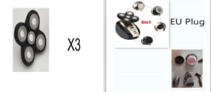 Waterdicht Elektrisch Scheerapparaat – 5-in-1  Gezicht & Lichaam - USB-Oplaadbaar