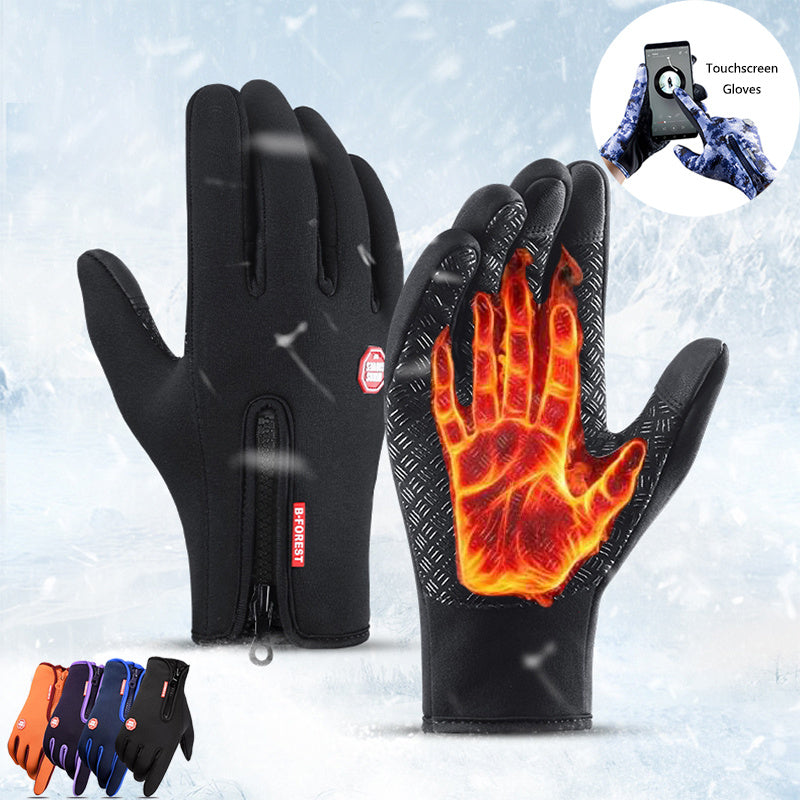 Winterhandschoenen met Touchscreen – Waterdicht & Biedt Warmte met Fleecevoering