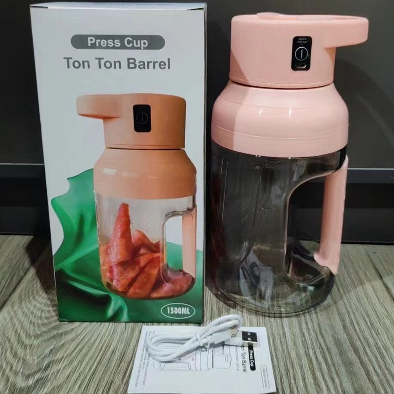 Draagbare Stijlvolle Juicer - RVS - USB-Oplaadbaar