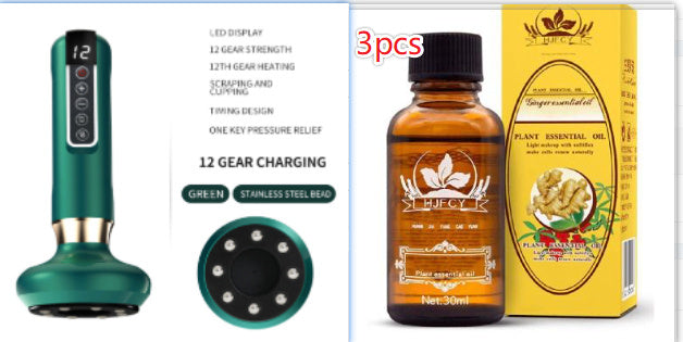 Elektrische Cupping Stimulator Vacuüm Zuignap