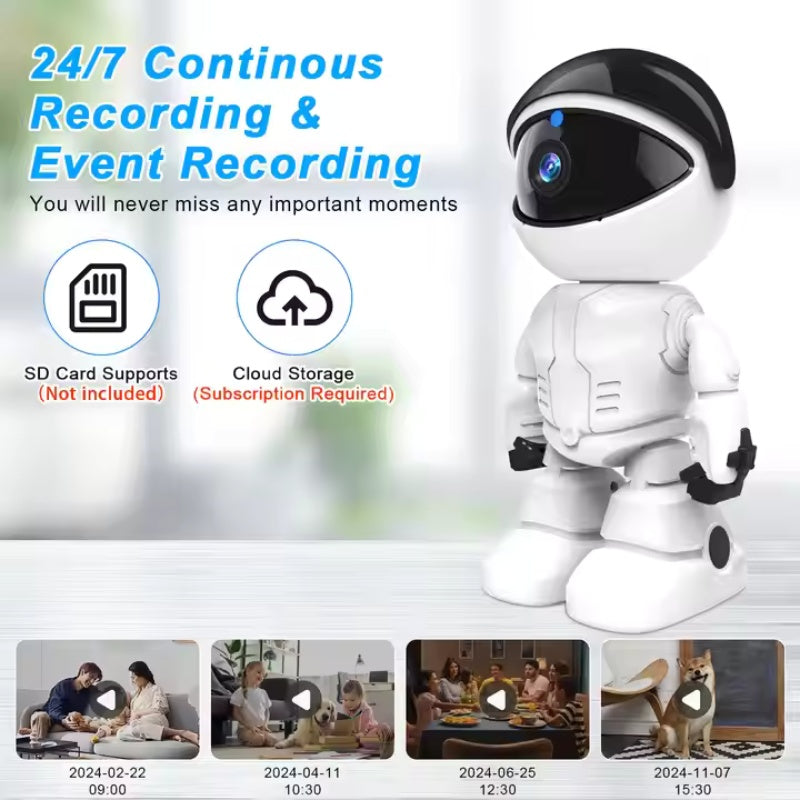 Smart Robot Digitale Beveiligingscamera – Wifi-functionaliteit
