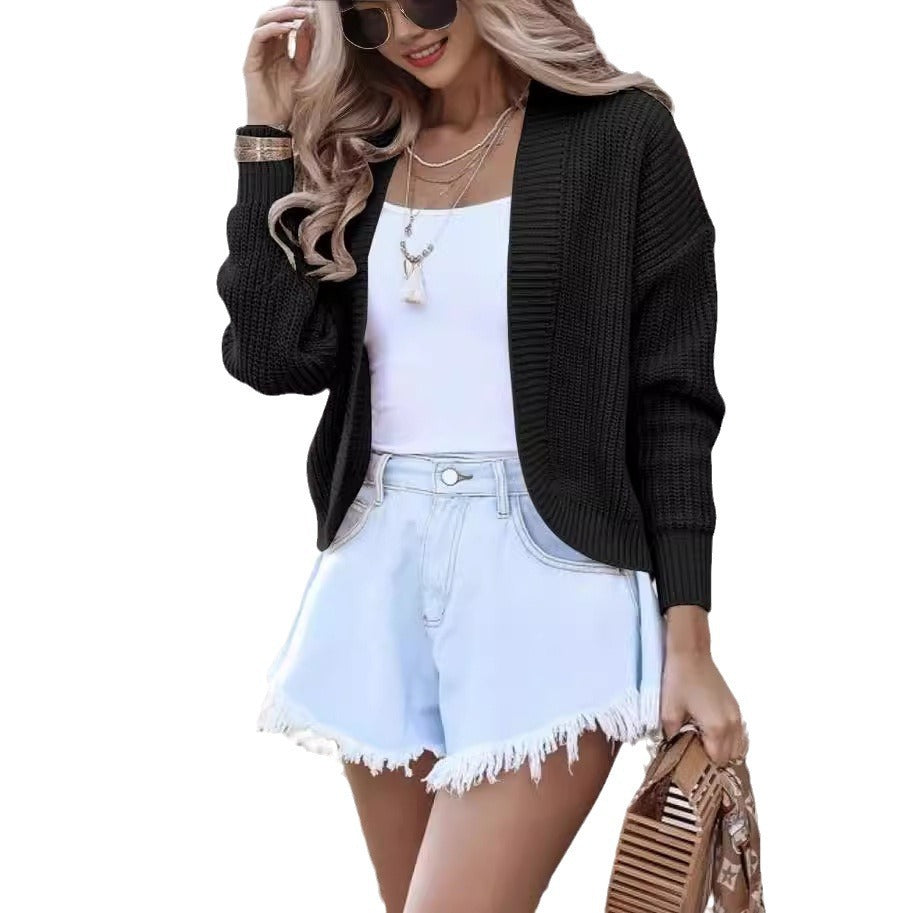 Dames Geribd Cardigan - Temperament / Zakelijke Stijl
