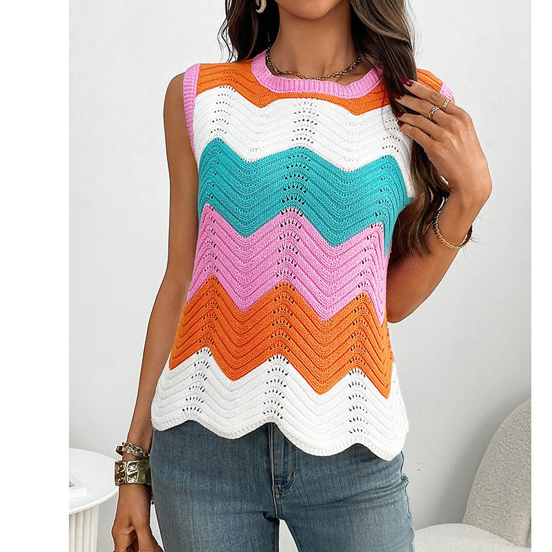 Dames Gebreide Top – Trendy pasvorm