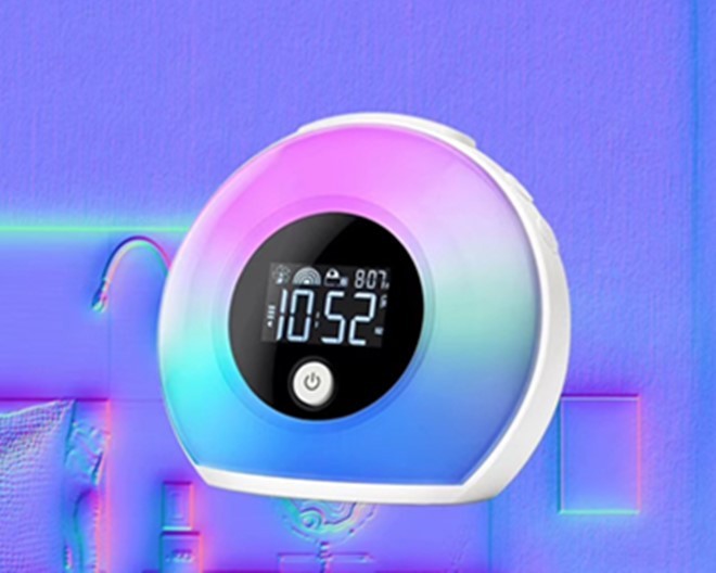 Bluetooth Wekker Met Licht & Speaker – LCD Display